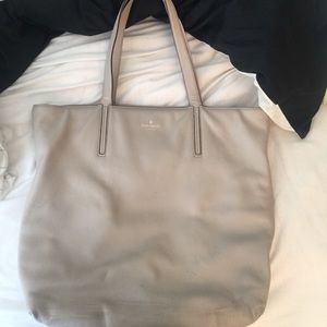Well loved Overside Kate Spade tote.