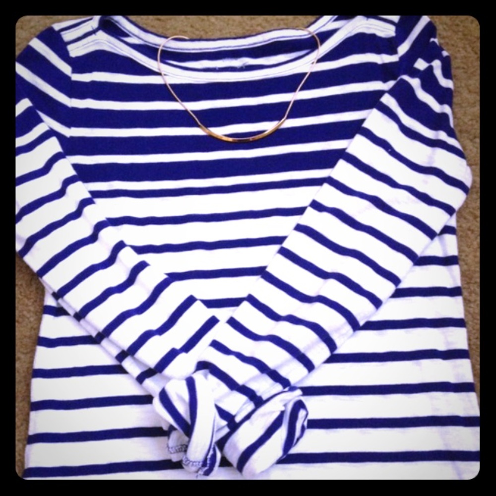 J Crew Factory striped shirt