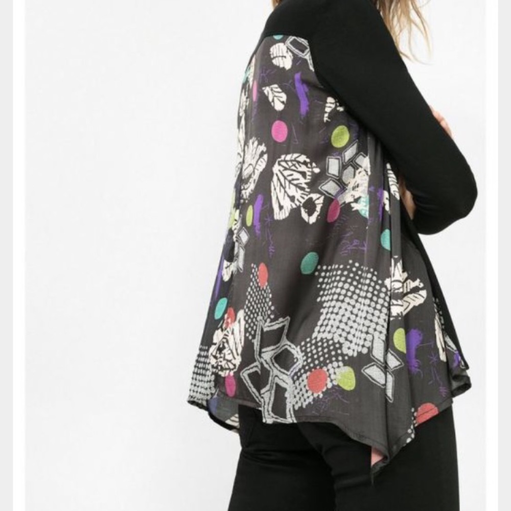 Desigual Sadie swing pattern tunic sz M unique fun