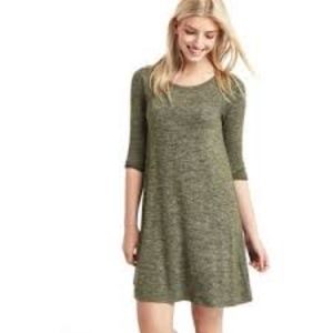 Olive Green Sweater Dress