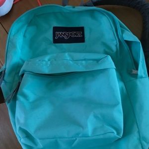 Jansport Seafoam green backpack