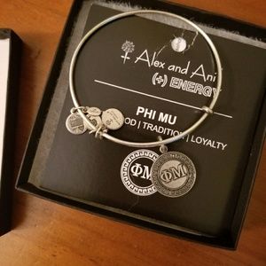 Phi Mu Alex and Ani bracelet