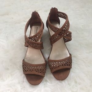 Madden Girl leather wedges