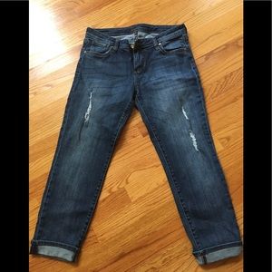 Kut from the Kloth cuffed crop jeans size 6