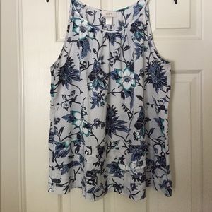 Patterned Loft blouse