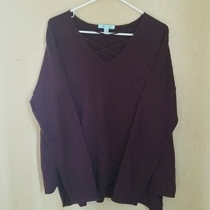 Pretty Maroon Sweater