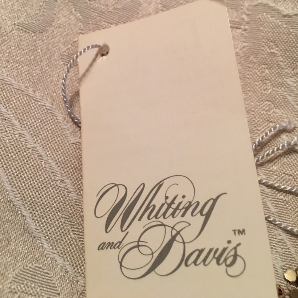 Vintage Whiting and Davis Disco necklace - Picture 3 of 7