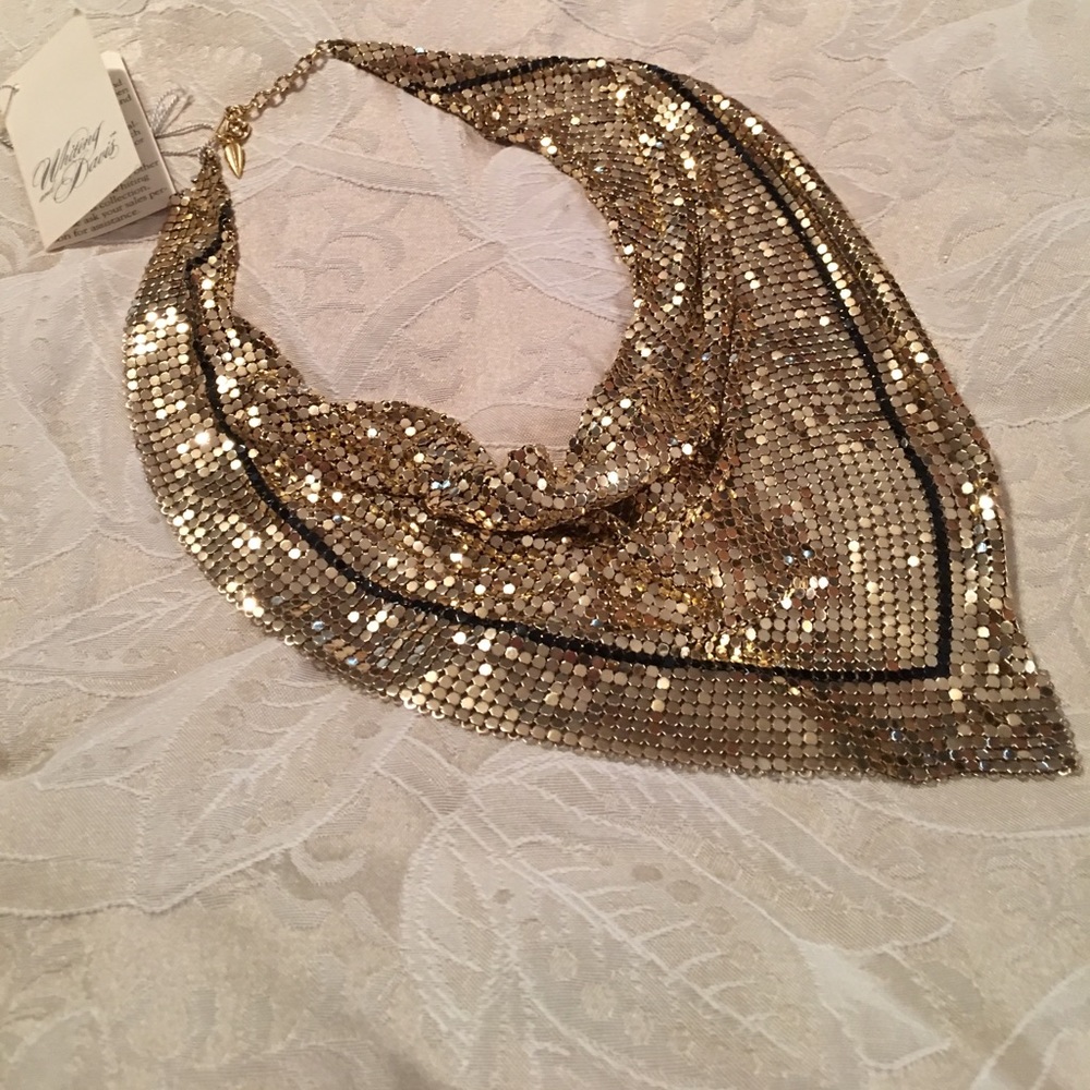 Vintage Whiting and Davis Disco necklace - Picture 4 of 7