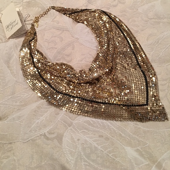 Vintage Whiting and Davis Disco necklace - Picture 4 of 4