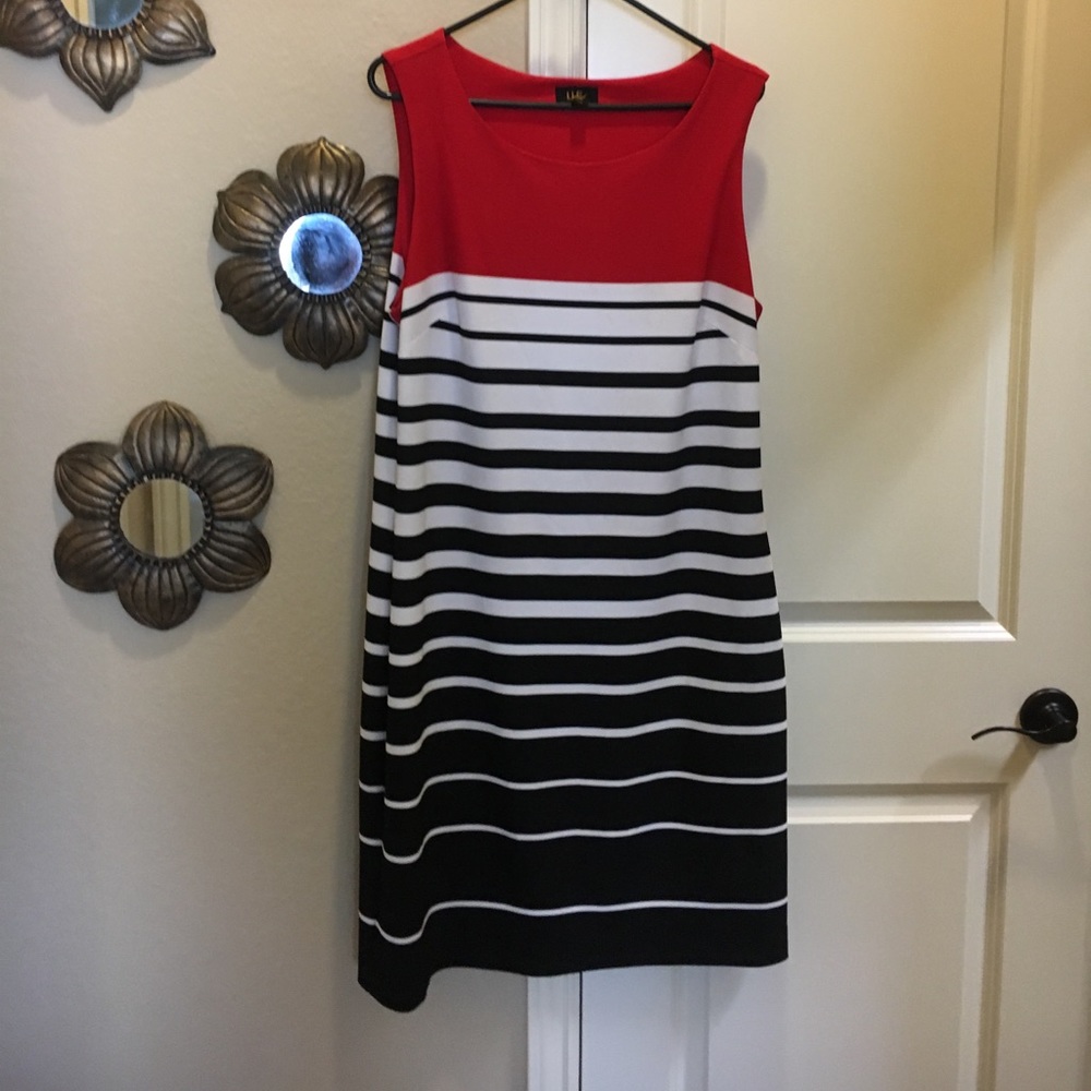Nautical sheath dress