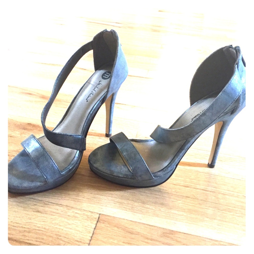 Michael Costello Ice Blue Heels