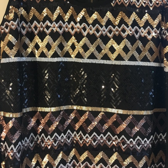 Stitch Fix Skies are Blue Sequin Tank - Picture 2 of 4