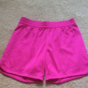 Reebok girls scoccer shorts