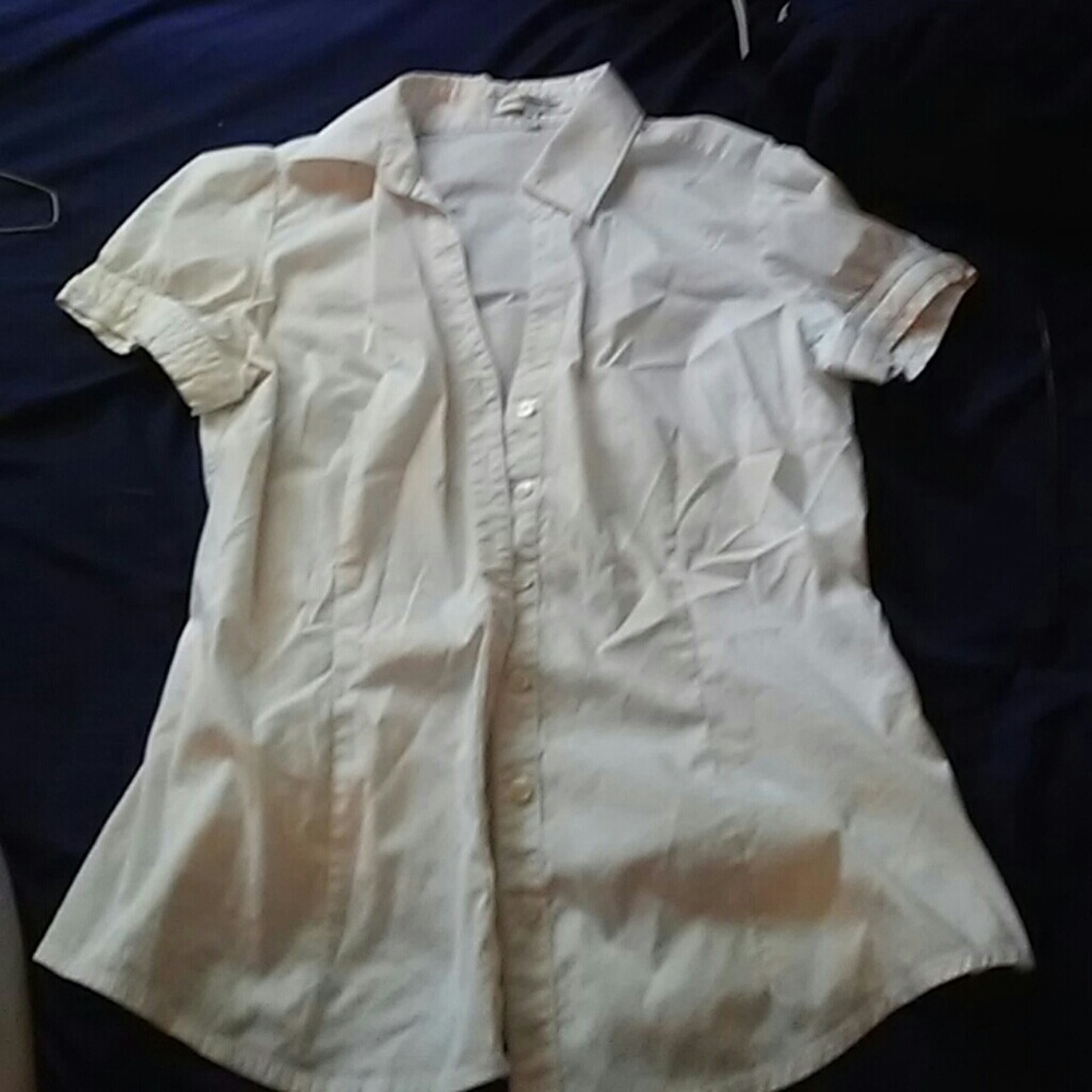 White button down shirt