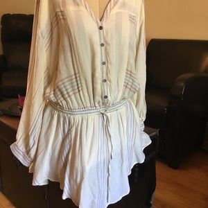 New with tags Free People shirt dress