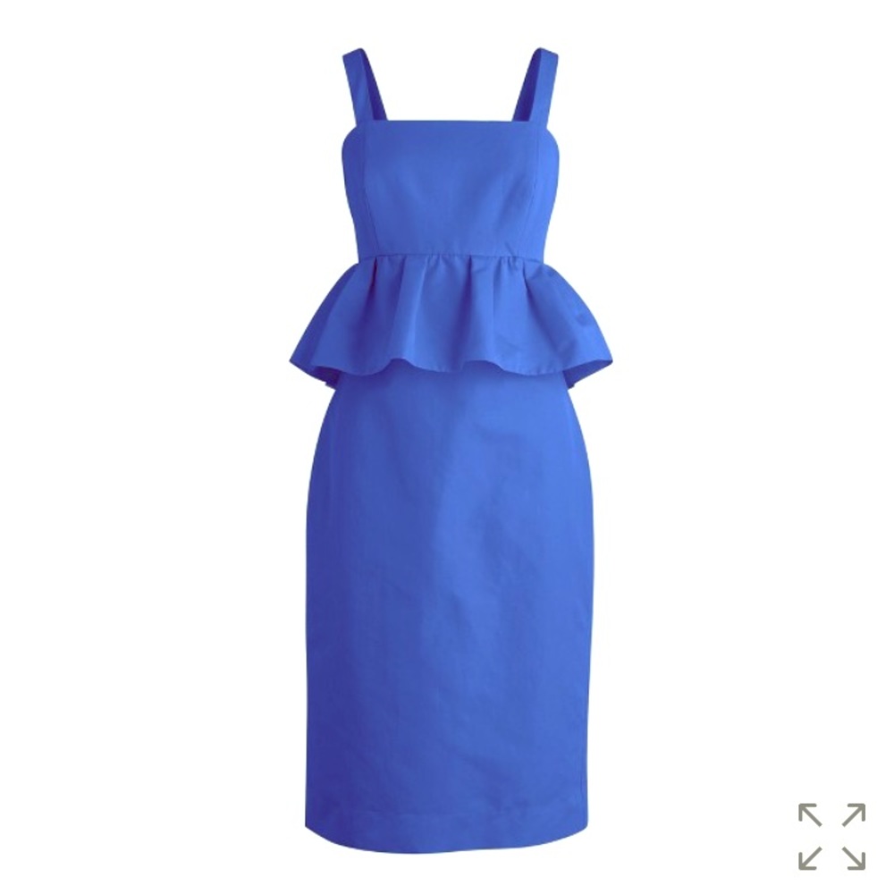 NWT, J.Crew Peplum Dress.