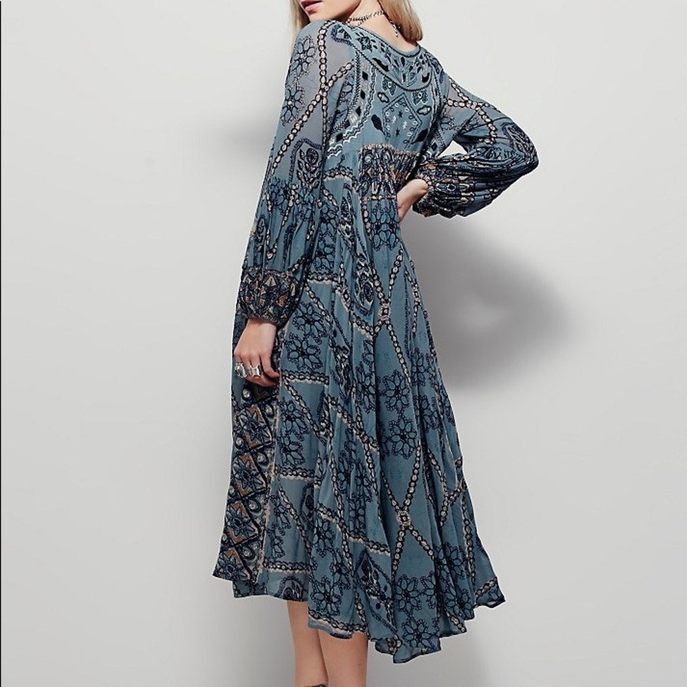 FREE PEOPLE Pink City Dress - Picture 8 of 8
