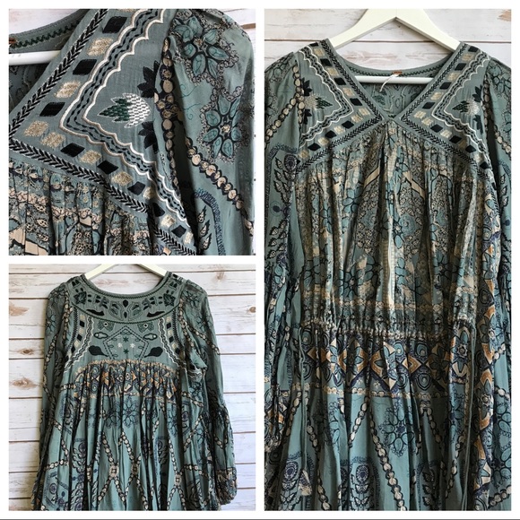 FREE PEOPLE Pink City Dress - Picture 5 of 8