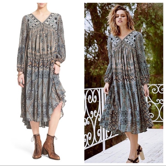 FREE PEOPLE Pink City Dress - Picture 4 of 8