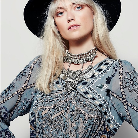 FREE PEOPLE Pink City Dress - Picture 3 of 8