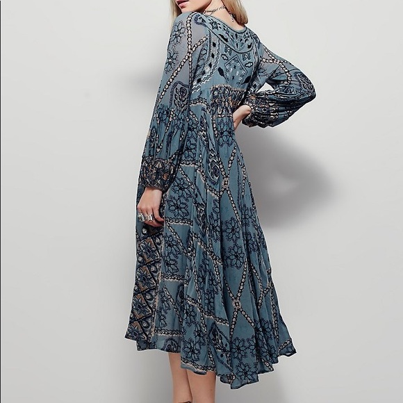 FREE PEOPLE Pink City Dress - Picture 8 of 8