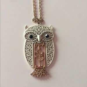 Owl necklace