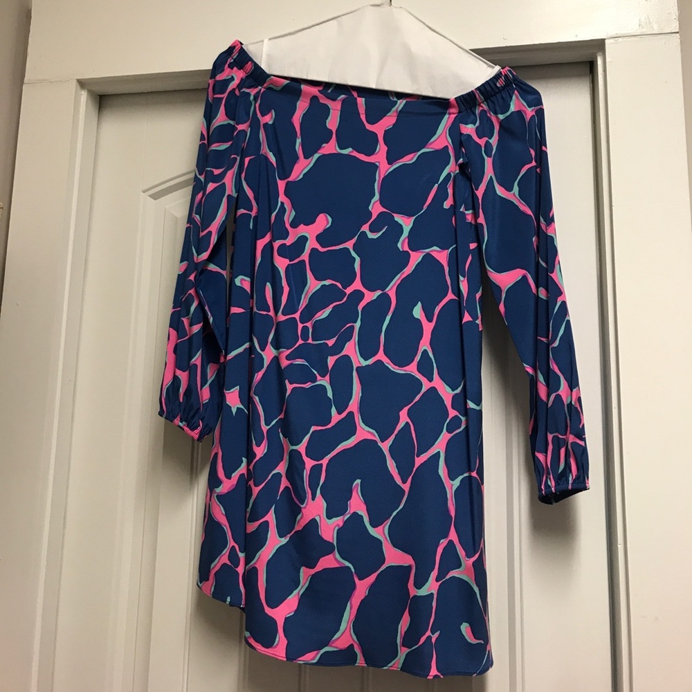 Lilly Pulitzer Adira off the shoulder dress 💗