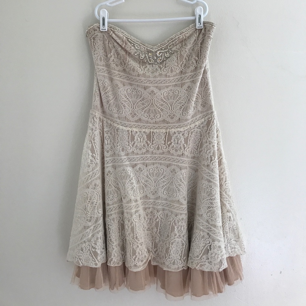 Free People Strapless Dress
