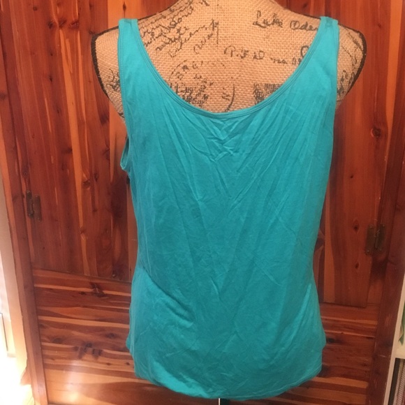 NY&C  XL Turquoise tank - Picture 2 of 3