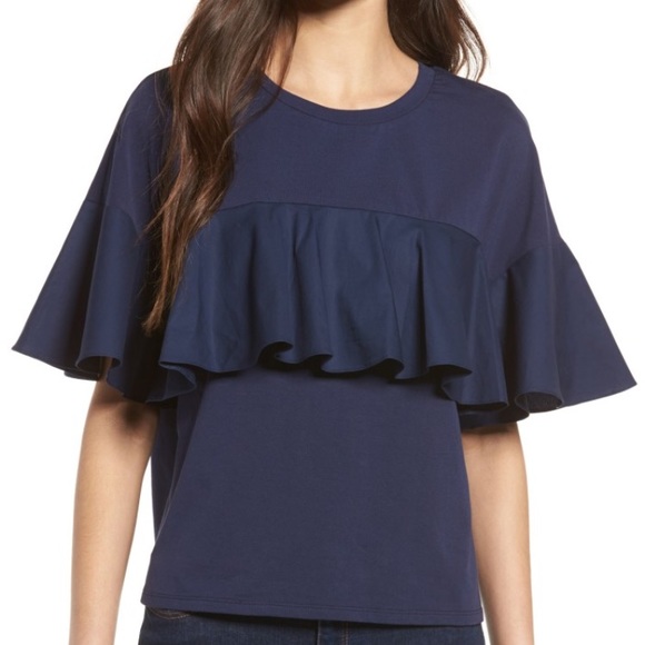 Tops - Nordstrom Soprano Ruffle Tee ⚡️ final sale