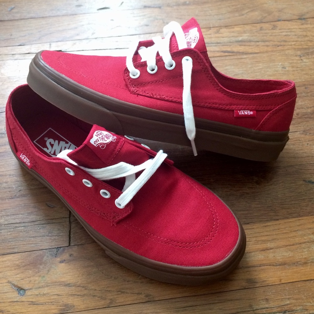 Vans Brigata gumsole chili pepper red