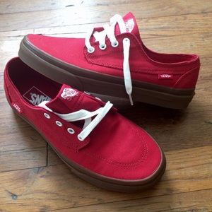 Vans Brigata gumsole chili pepper red