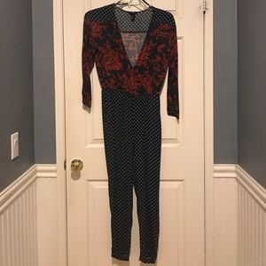 H&M Women's print jumpsuit