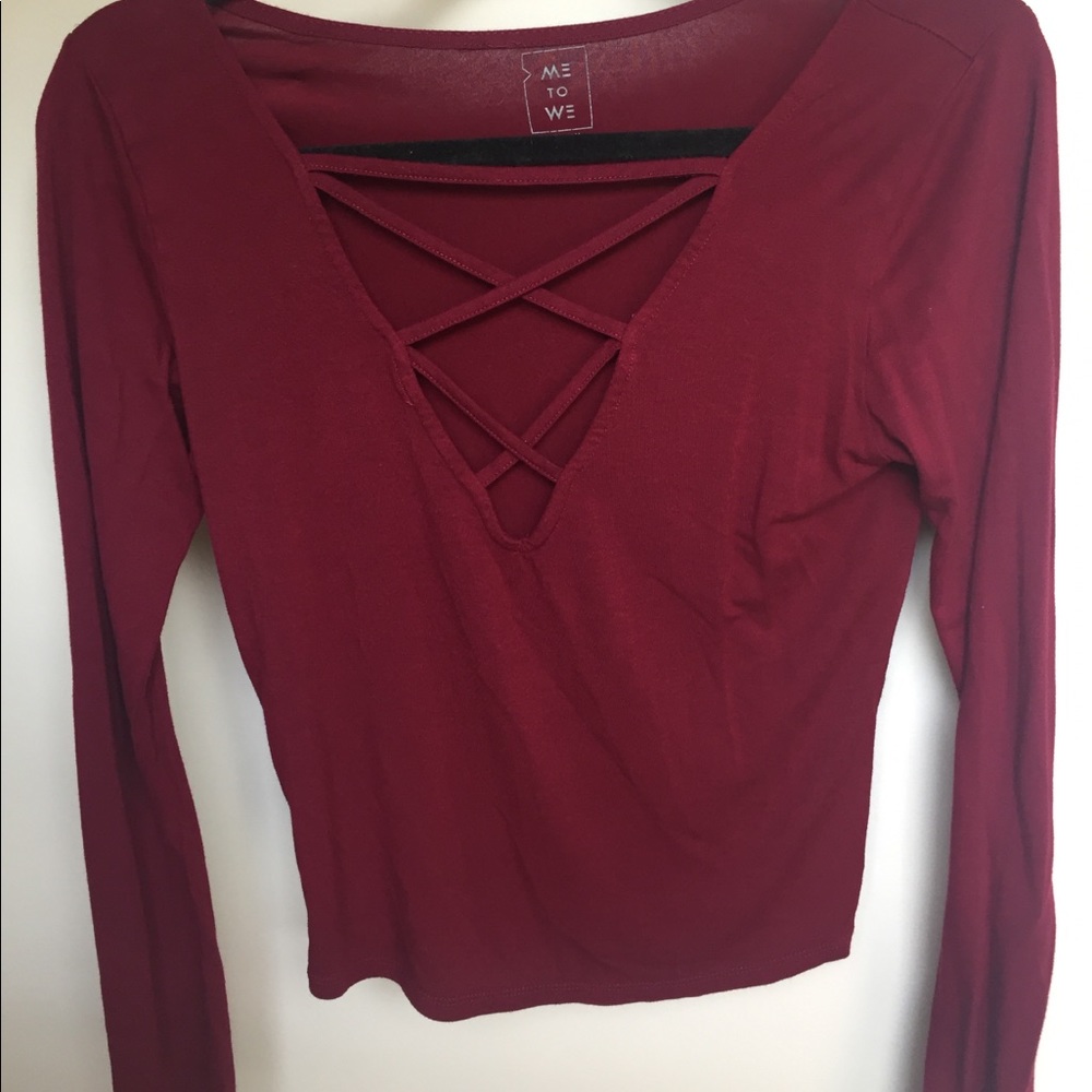 Long sleeved going out top!