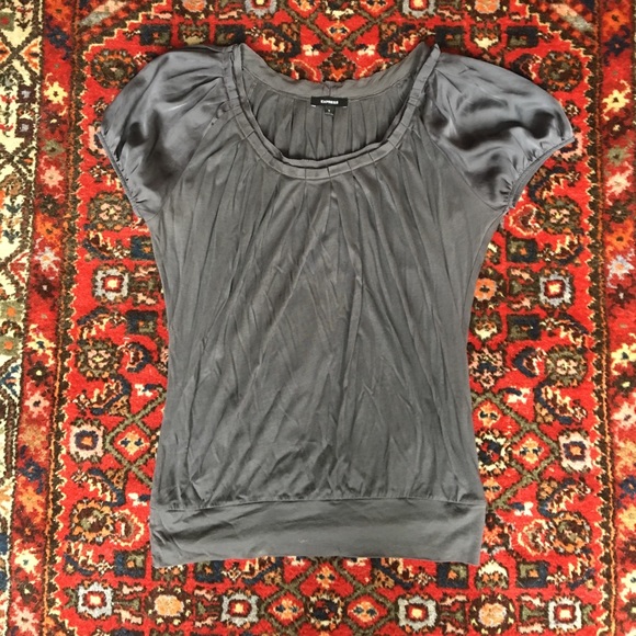 Express blouse with silk cap sleeves! Like new. Sm - Picture 1 of 1