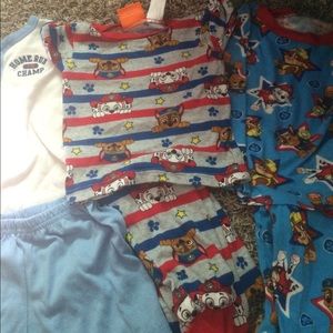 3 pairs of 18 months boy pjs
