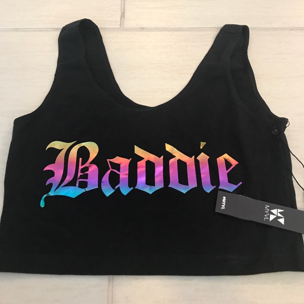 Black Baddie Crop Top