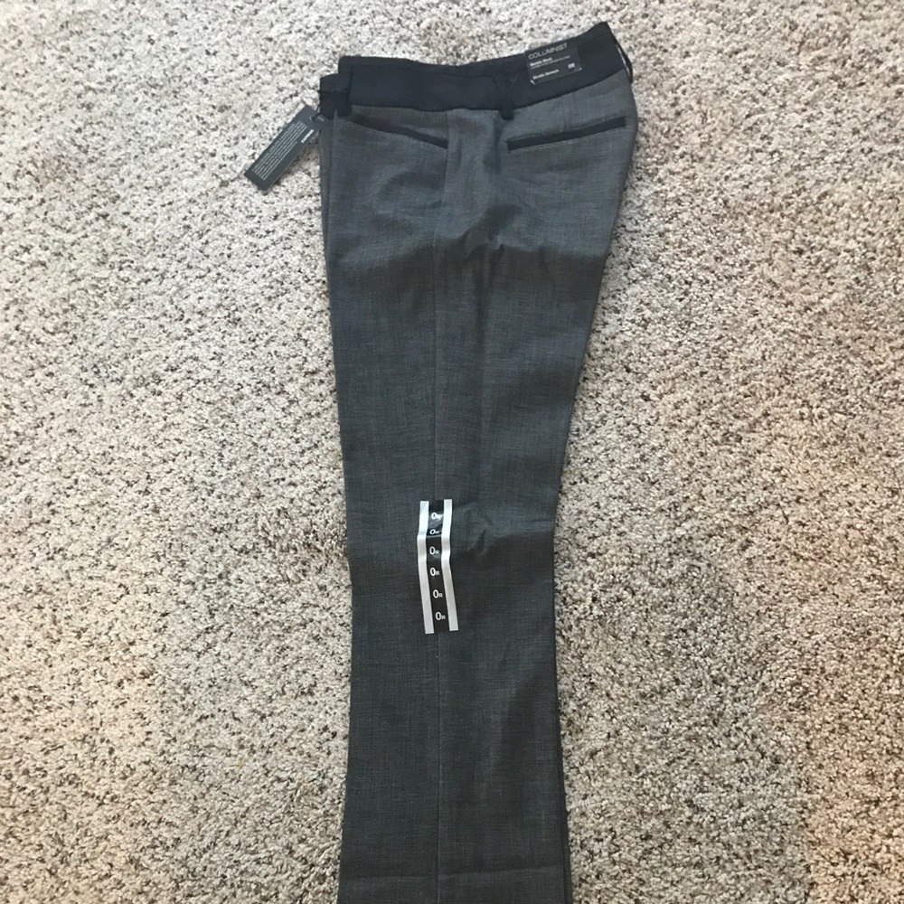 Gray and black Dress pants