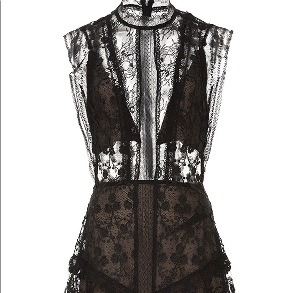 Alexis Mily Short Lace Dress - Picture 2 of 4