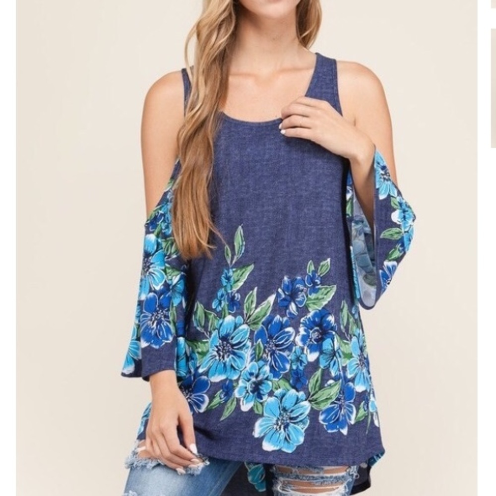 Cold Shoulder Tunic