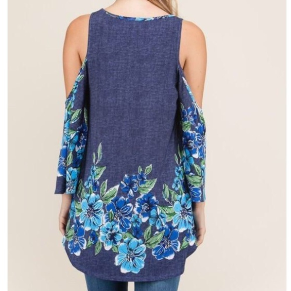 Cold Shoulder Tunic - Picture 2 of 2