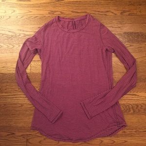 EUC - Lululemon Long-sleeve Shirt - Size 10