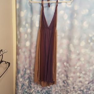 Braided Backless tie dress