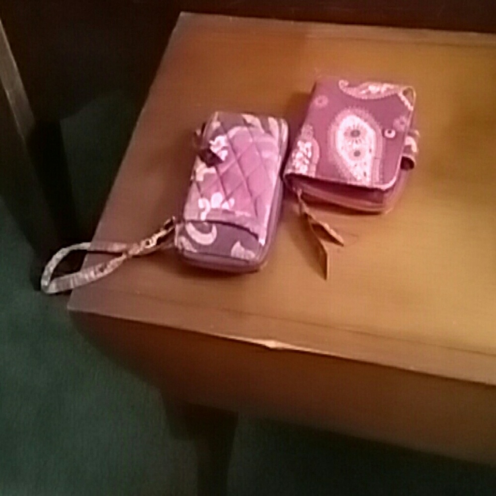 Vera Bradley  wallets!! Two
