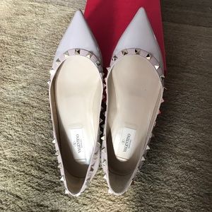 Valentino rock stud flats!