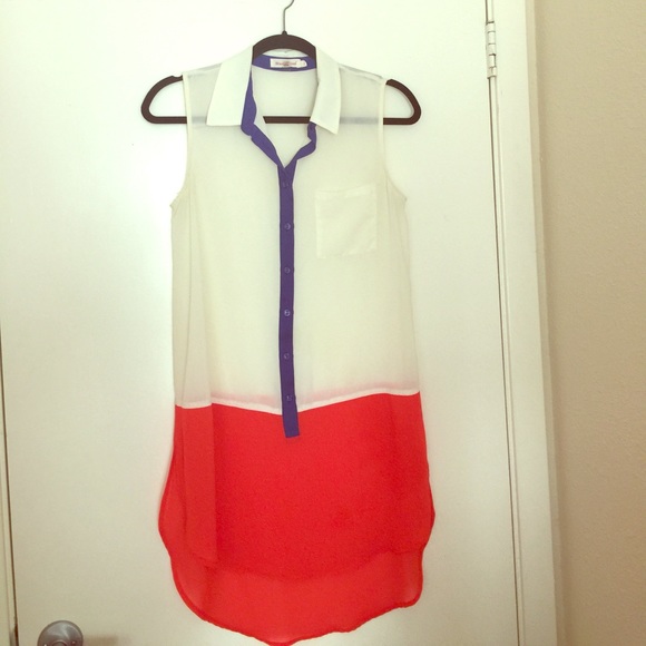 Dresses & Skirts - Shirt dress sheer