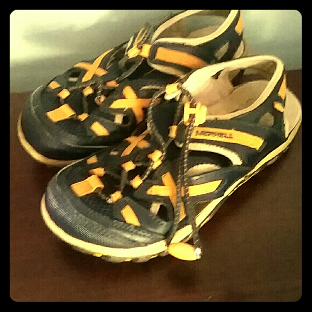 Merrell sandals.