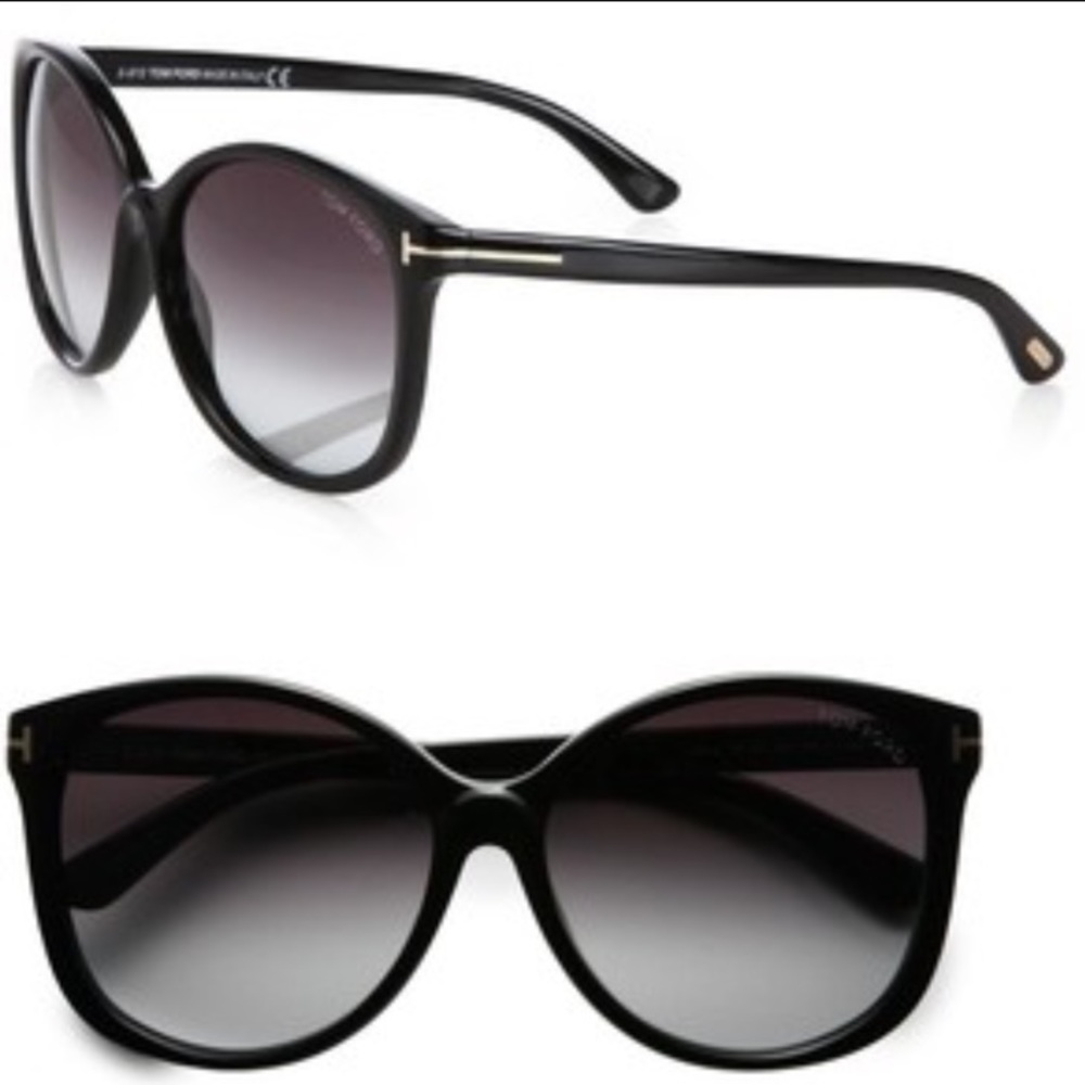 Authentic Tom Ford black Alicia sunglasses