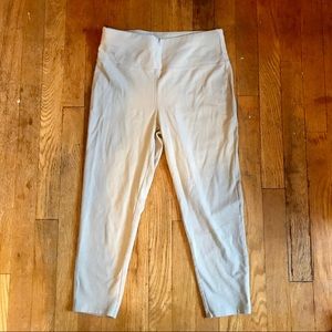 Tan colored Capri leggings