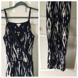 🆕 Blue and White Jumpsuit